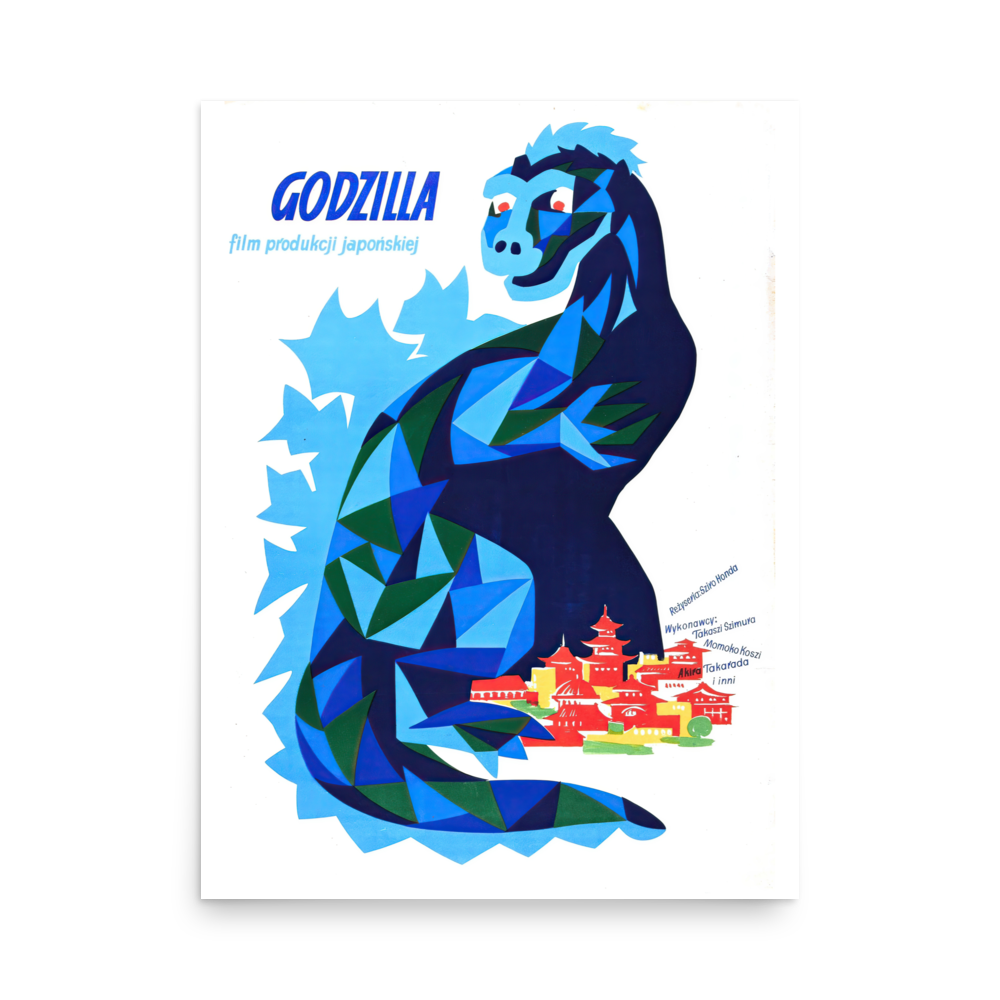 Godzilla (1954) Polish Poster