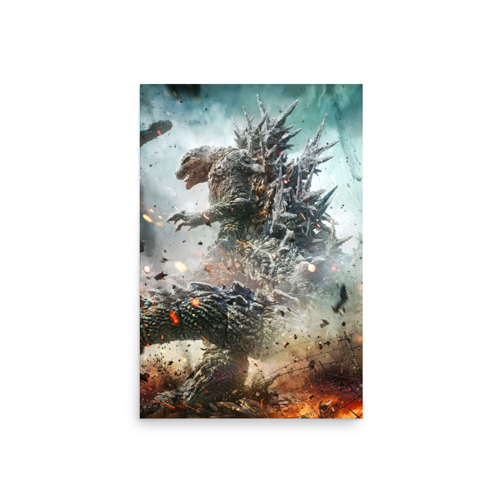 Godzilla Minus One (2023) Art Poster 03