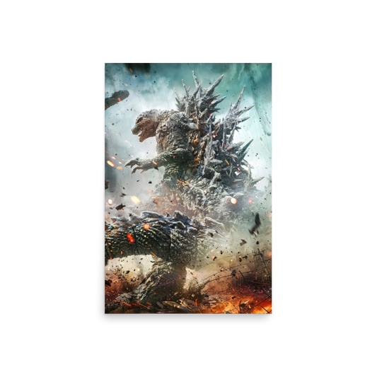 Godzilla Minus One (2023) Art Poster 03