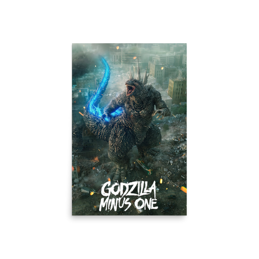 Godzilla Minus One (2023) Poster 02