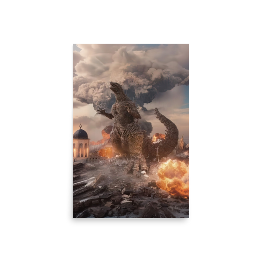 Godzilla Minus One (2023) Art Poster 05