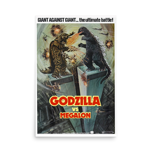 Godzilla vs. Megalon (1973) US Poster 02