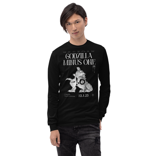 Godzilla Minus One Long Sleeve Shirt Black