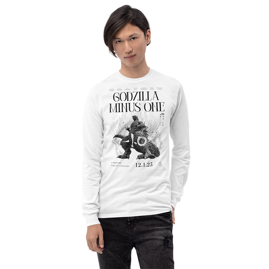 Godzilla Minus One Long Sleeve Shirt White