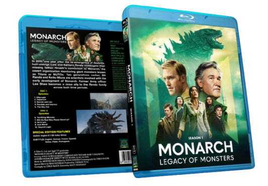 MONARCH LEGACY OF MONSTERS - COMPLETE SEASON 1 - BLU RAY