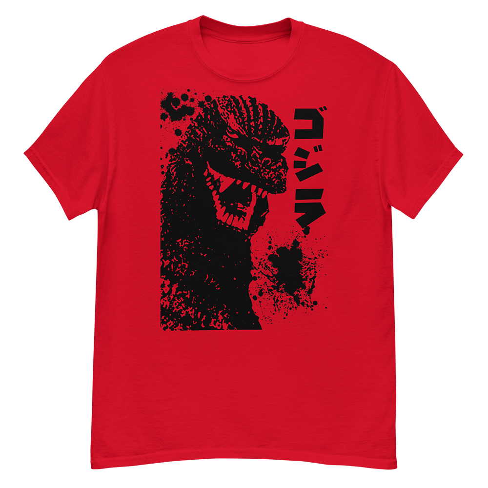 Godzilla (1984) T Shirt 01 Red