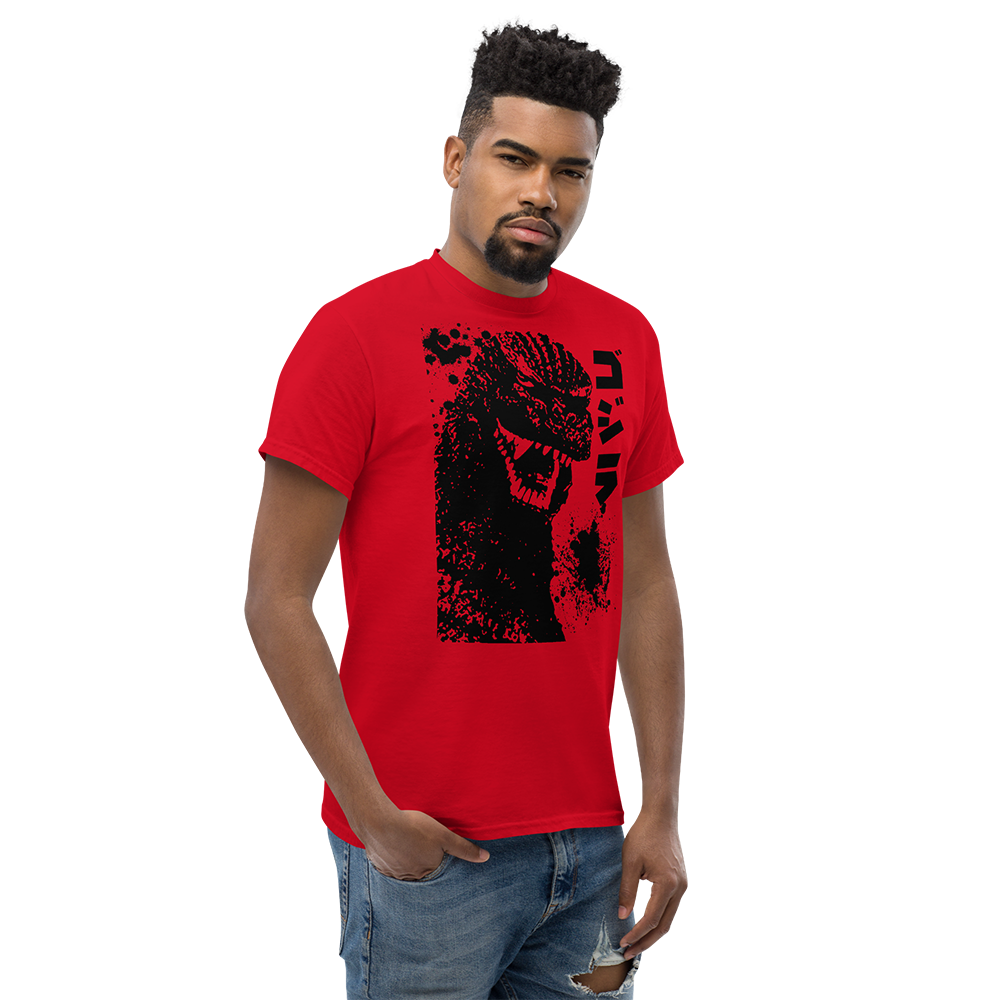 Godzilla (1984) T Shirt 01 Red
