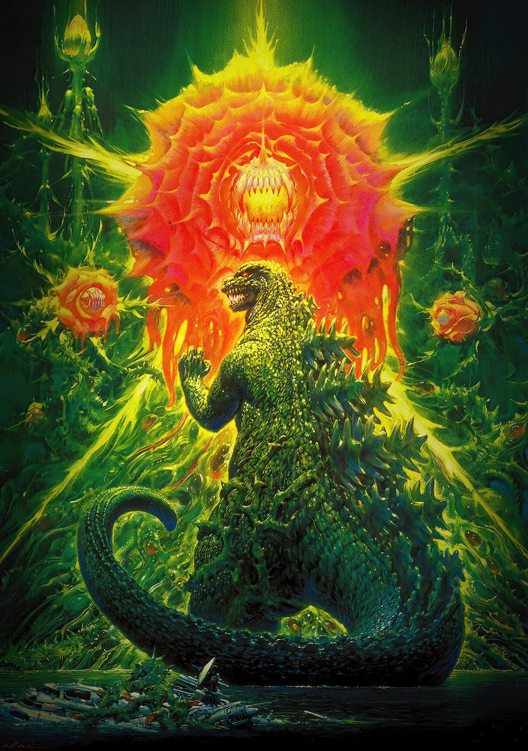 Godzilla vs. Biollante (1989) Art Poster