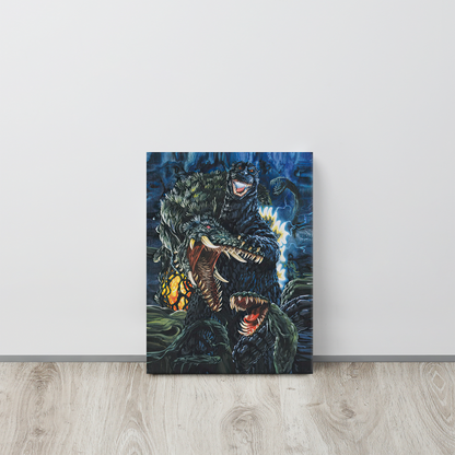 Godzilla vs. Biollante (1989) Canvas Print 02