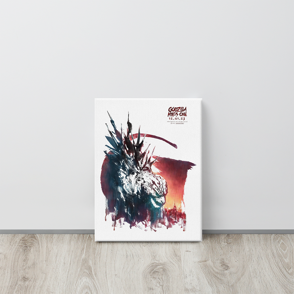 Godzilla Minus One (2023) Canvas Print 02