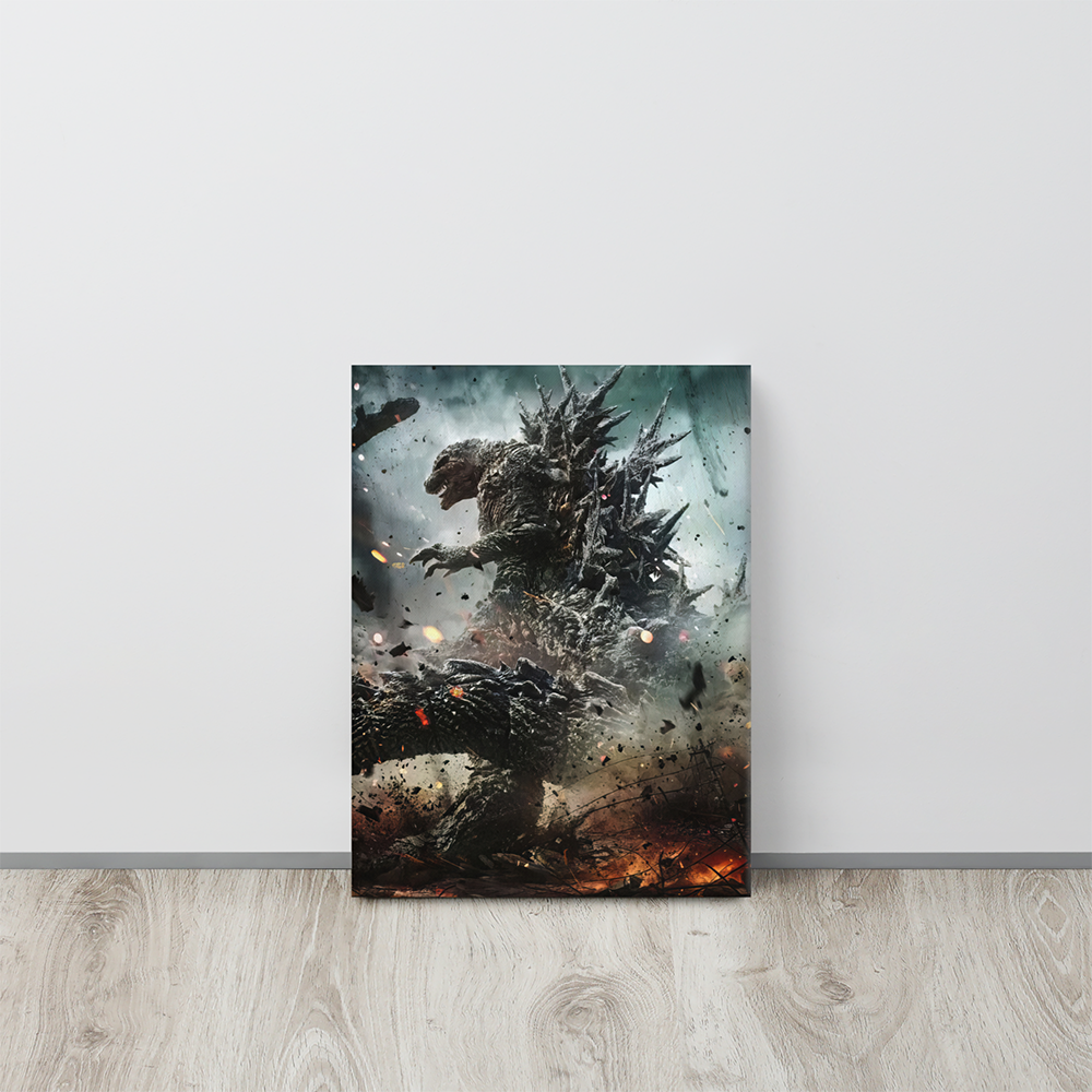 Godzilla Minus One (2023) Canvas Print 03