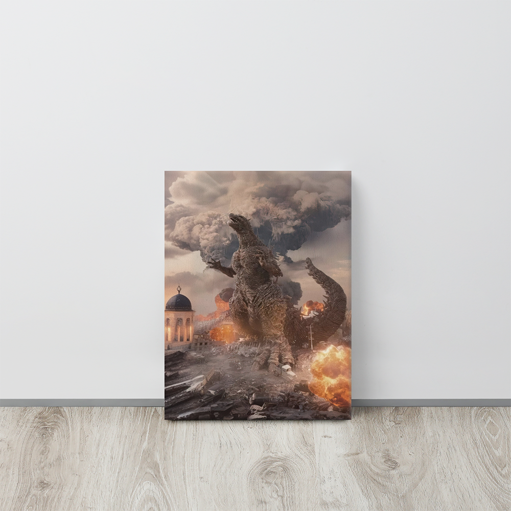 Godzilla Minus One (2023) Canvas Print 05