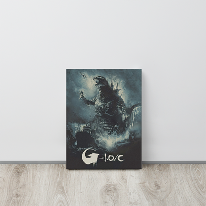 Godzilla Minus One (2023) Canvas Print 01