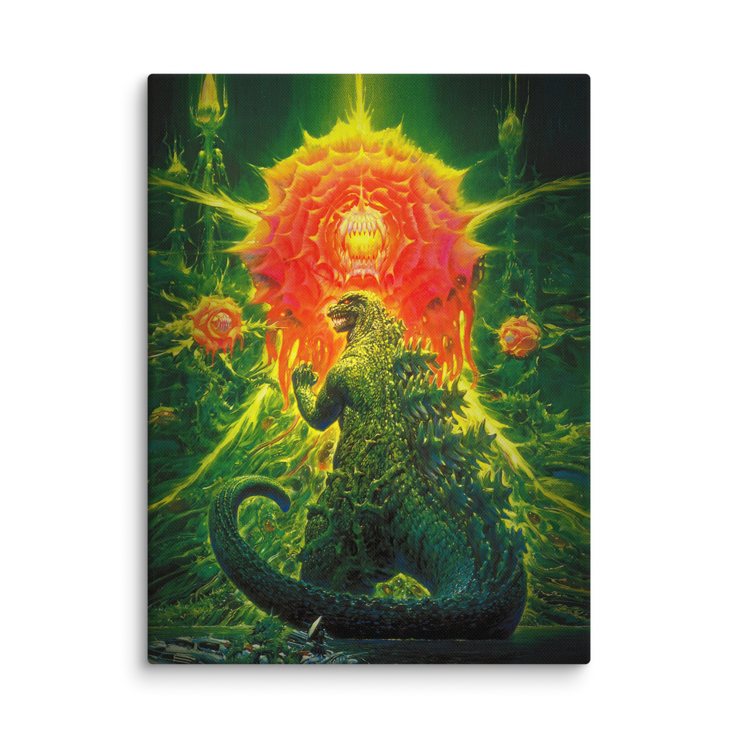 Godzilla vs. Biollante (1989) Canvas Print 01