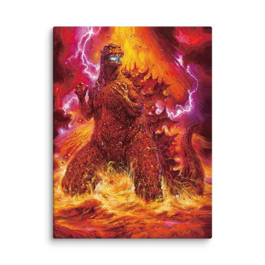 Godzilla (1984) Canvas Print 01