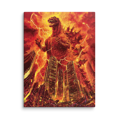 Godzilla (1984) Canvas Print 02