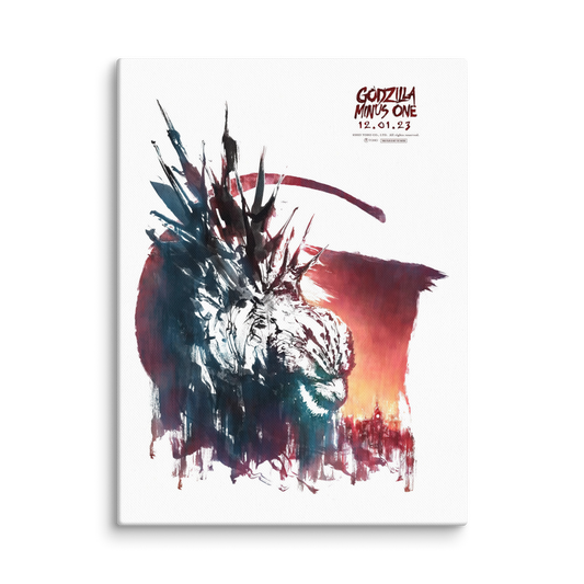 Godzilla Minus One (2023) Canvas Print 02