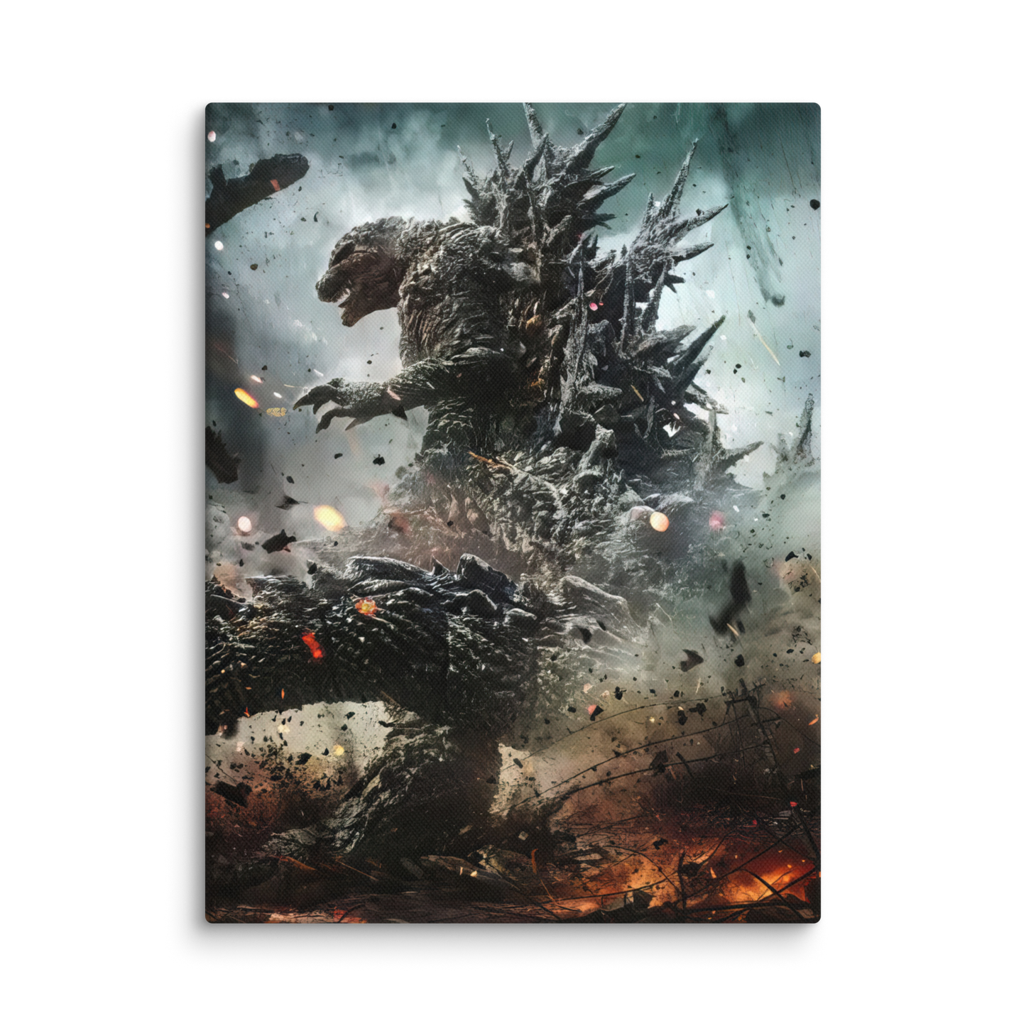 Godzilla Minus One (2023) Canvas Print 03