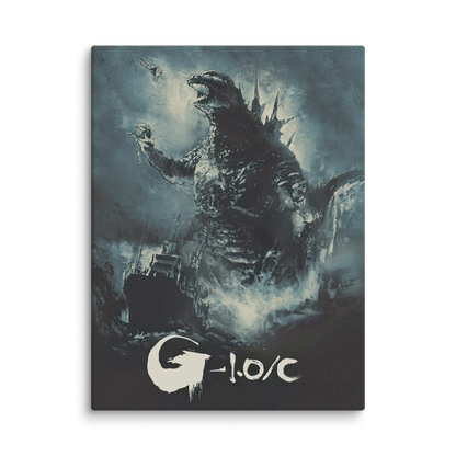 Godzilla Minus One (2023) Canvas Print 01