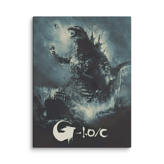 Godzilla Minus One (2023) Canvas Print 01