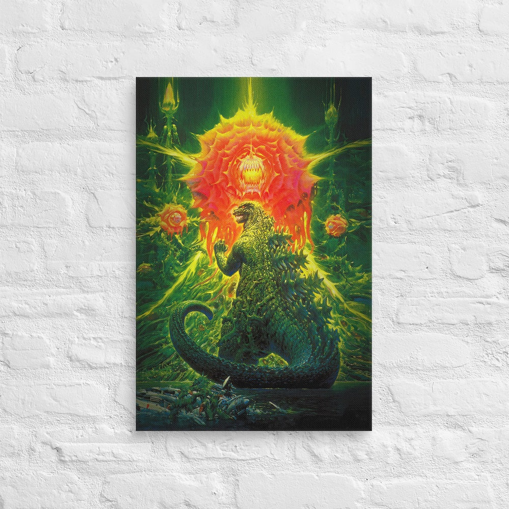 Godzilla vs. Biollante (1989) Canvas Print 01