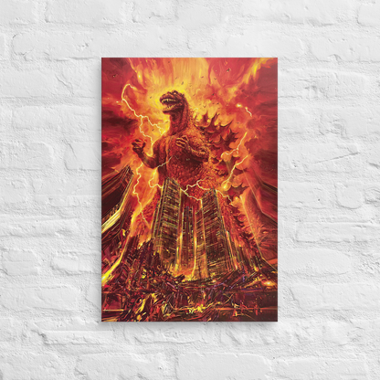 Godzilla (1984) Canvas Print 02