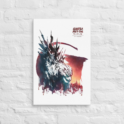 Godzilla Minus One (2023) Canvas Print 02