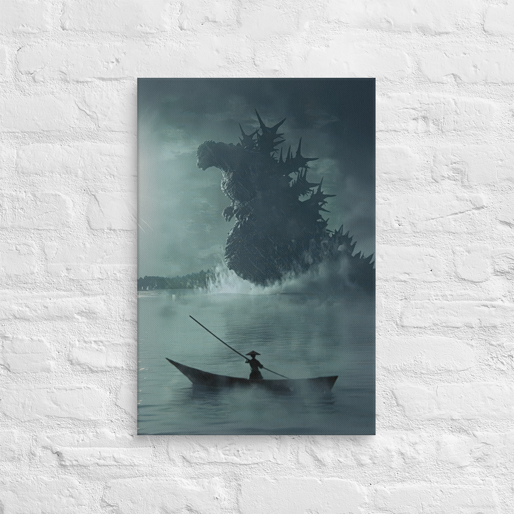 Godzilla Minus One (2023) Canvas Print 04