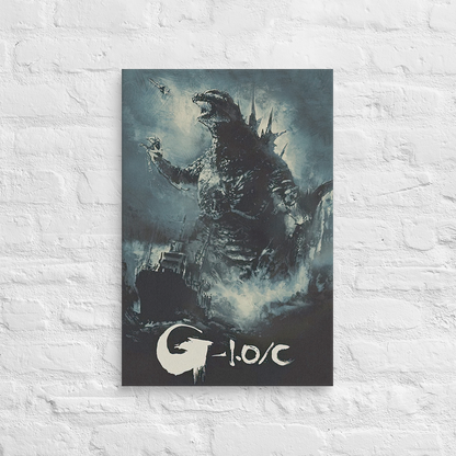 Godzilla Minus One (2023) Canvas Print 01