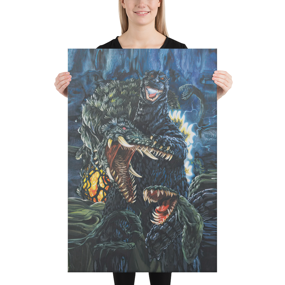 Godzilla vs. Biollante (1989) Canvas Print 02