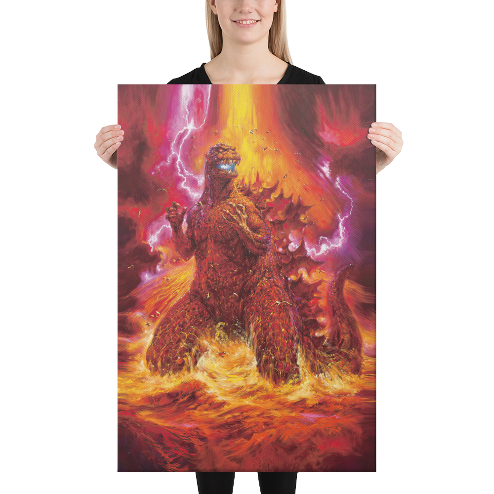 Godzilla (1984) Canvas Print 01