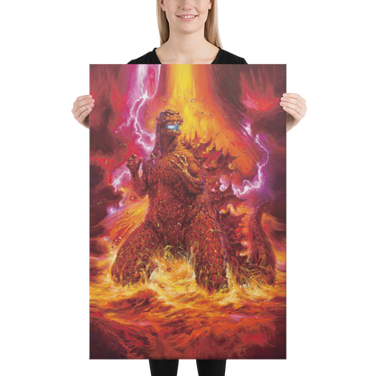 Godzilla (1984) Canvas Print 01