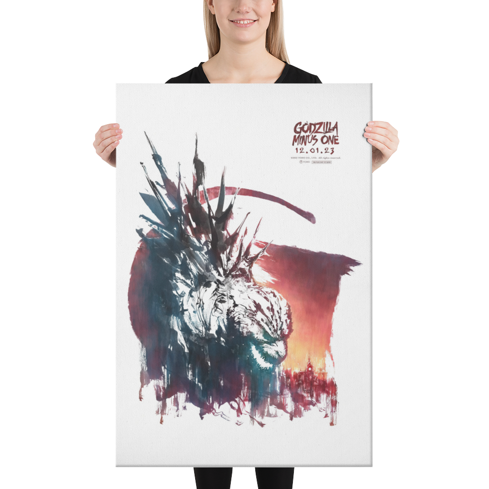 Godzilla Minus One (2023) Canvas Print 02