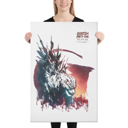 Godzilla Minus One (2023) Canvas Print 02