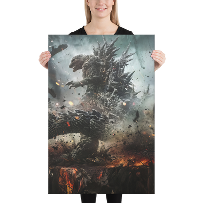 Godzilla Minus One (2023) Canvas Print 03