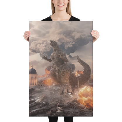 Godzilla Minus One (2023) Canvas Print 05