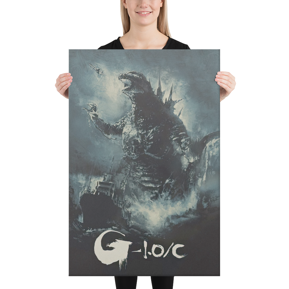 Godzilla Minus One (2023) Canvas Print 01