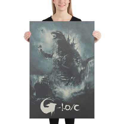 Godzilla Minus One (2023) Canvas Print 01