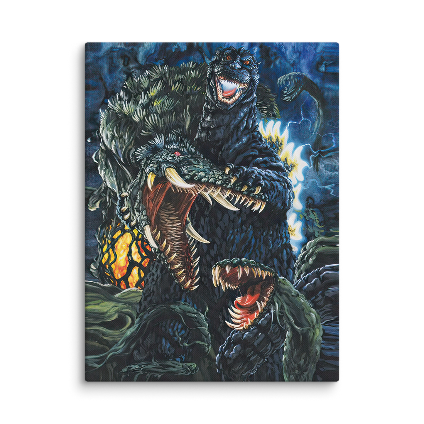 Godzilla vs. Biollante (1989) Canvas Print 02