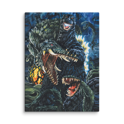 Godzilla vs. Biollante (1989) Canvas Print 02