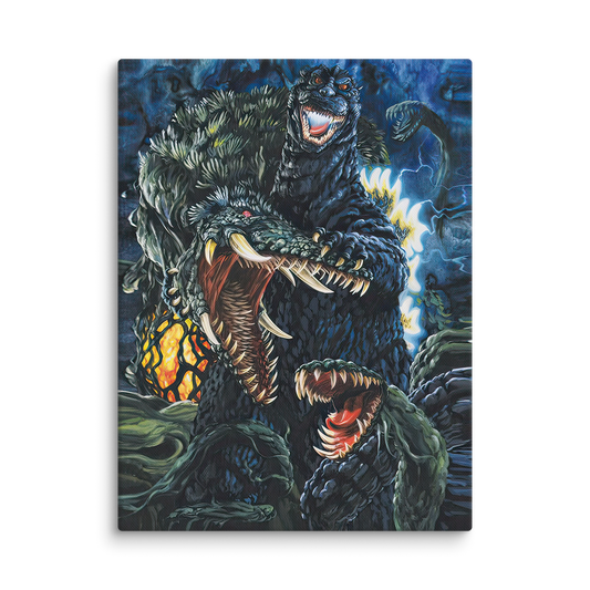 Godzilla vs. Biollante (1989) Canvas Print 02