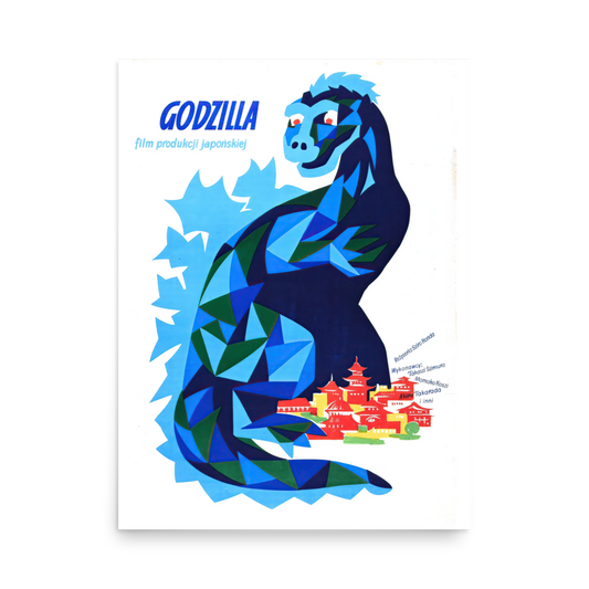 Godzilla (1954) Polish Poster