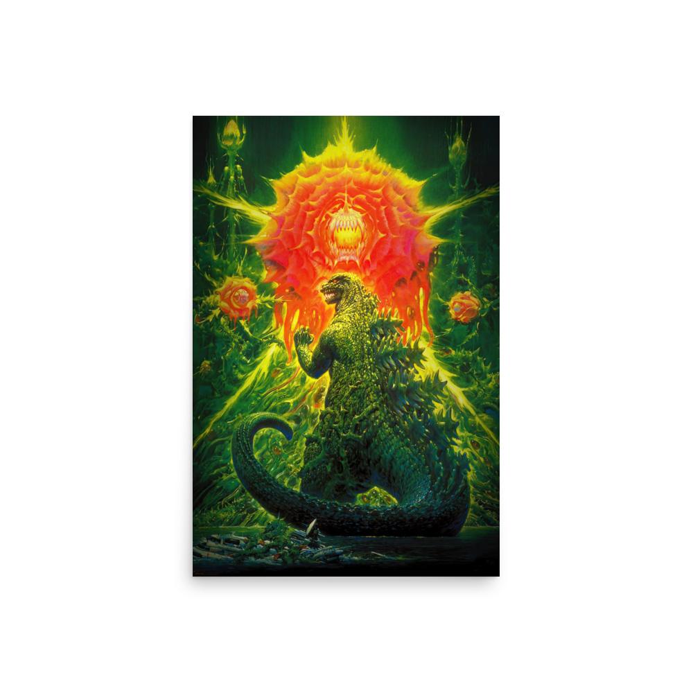 Godzilla vs. Biollante (1989) Art Poster