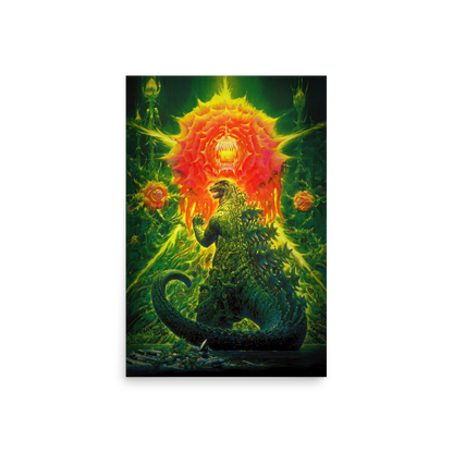 Godzilla vs. Biollante (1989) Art Poster