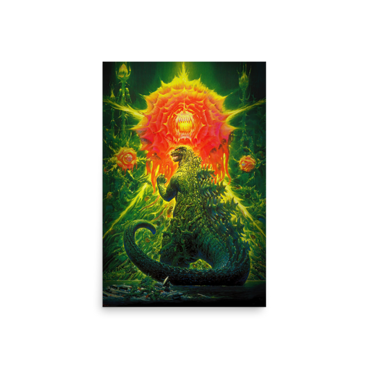 Godzilla vs. Biollante (1989) Art Poster