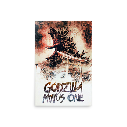 Godzilla Minus One (2023) Poster 01