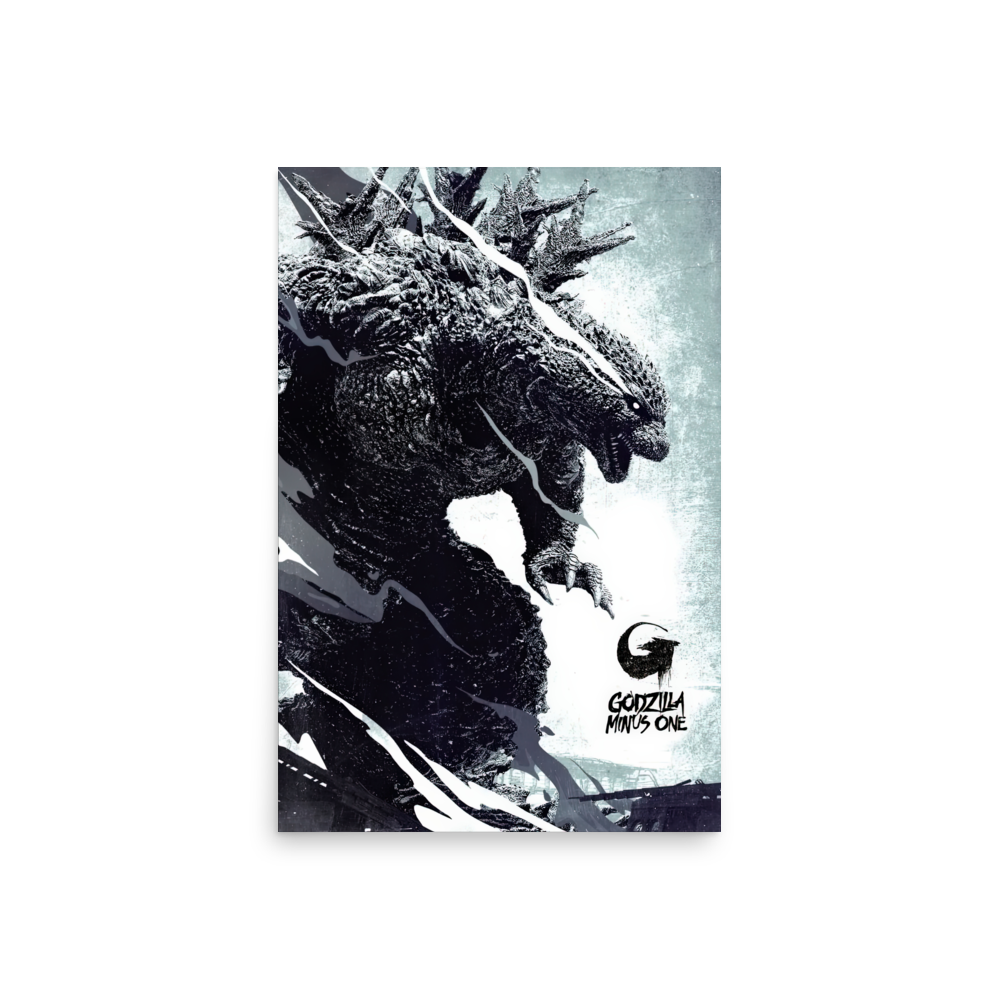 Godzilla Minus One (2023) Minus Color Poster 01