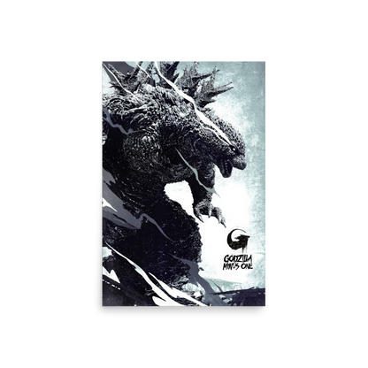 Godzilla Minus One (2023) Minus Color Poster 01