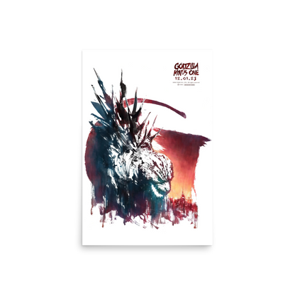 Godzilla Minus One (2023) Art Poster 02