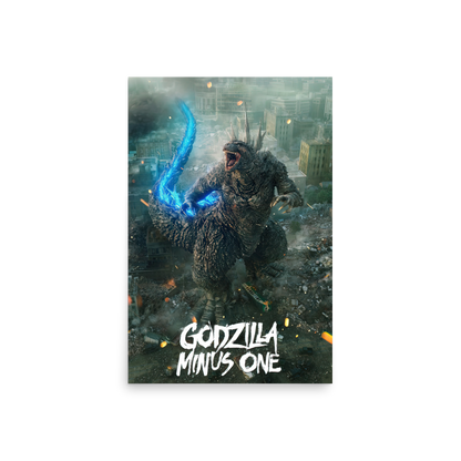 Godzilla Minus One (2023) Poster 02